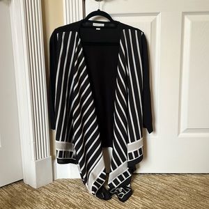 New York and Company sweater with scarf front